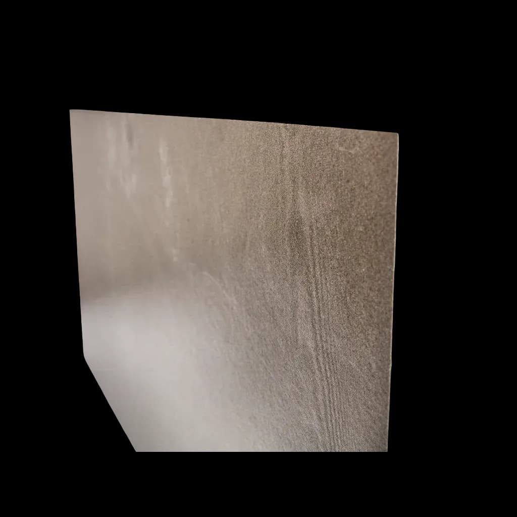 Rectangular Micatherm board in a beige tone, with a smooth surface and rigid finish.